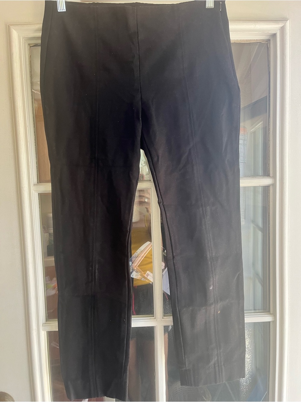 Quince Black Straight-Leg Women's Trousers - Picture 2 of 5